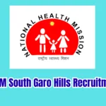 NHM South Garo Hills Recruitment 2026 - 14 Vacancy