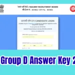 RRB Group D Answer Key 2026 – Download Response Sheet & Answer Key