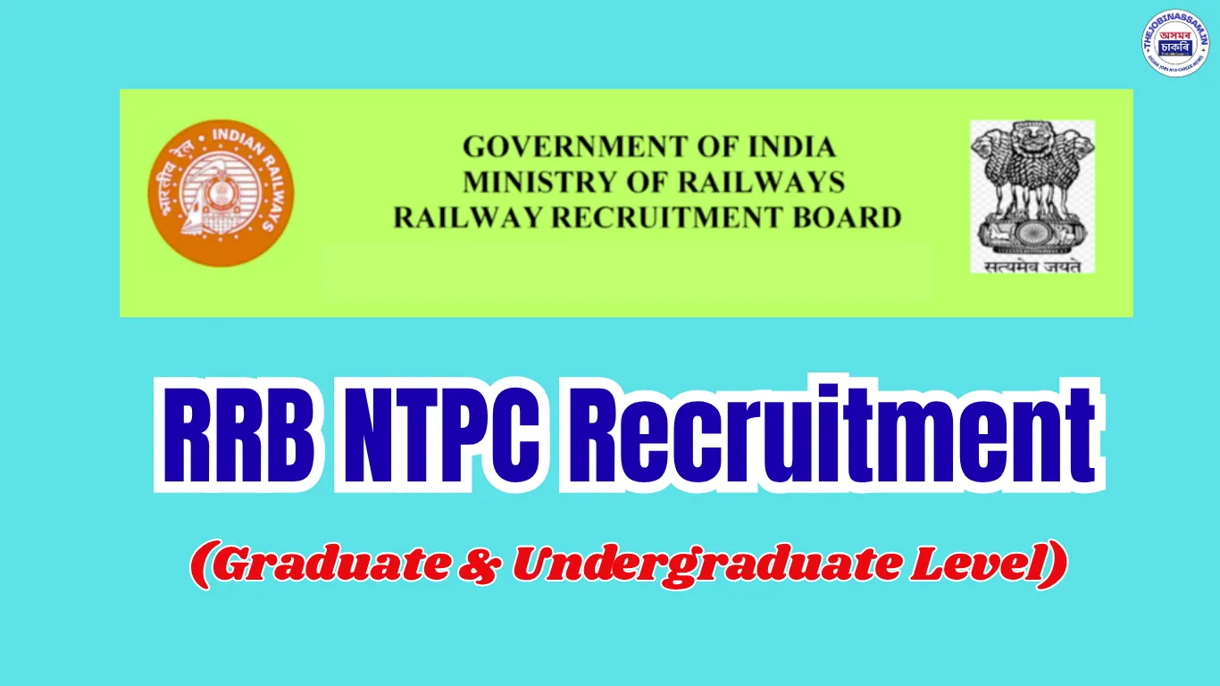 RRB NTPC Recruitment 2025 – Apply Online for 8850 Graduate & Undergraduate Vacancies