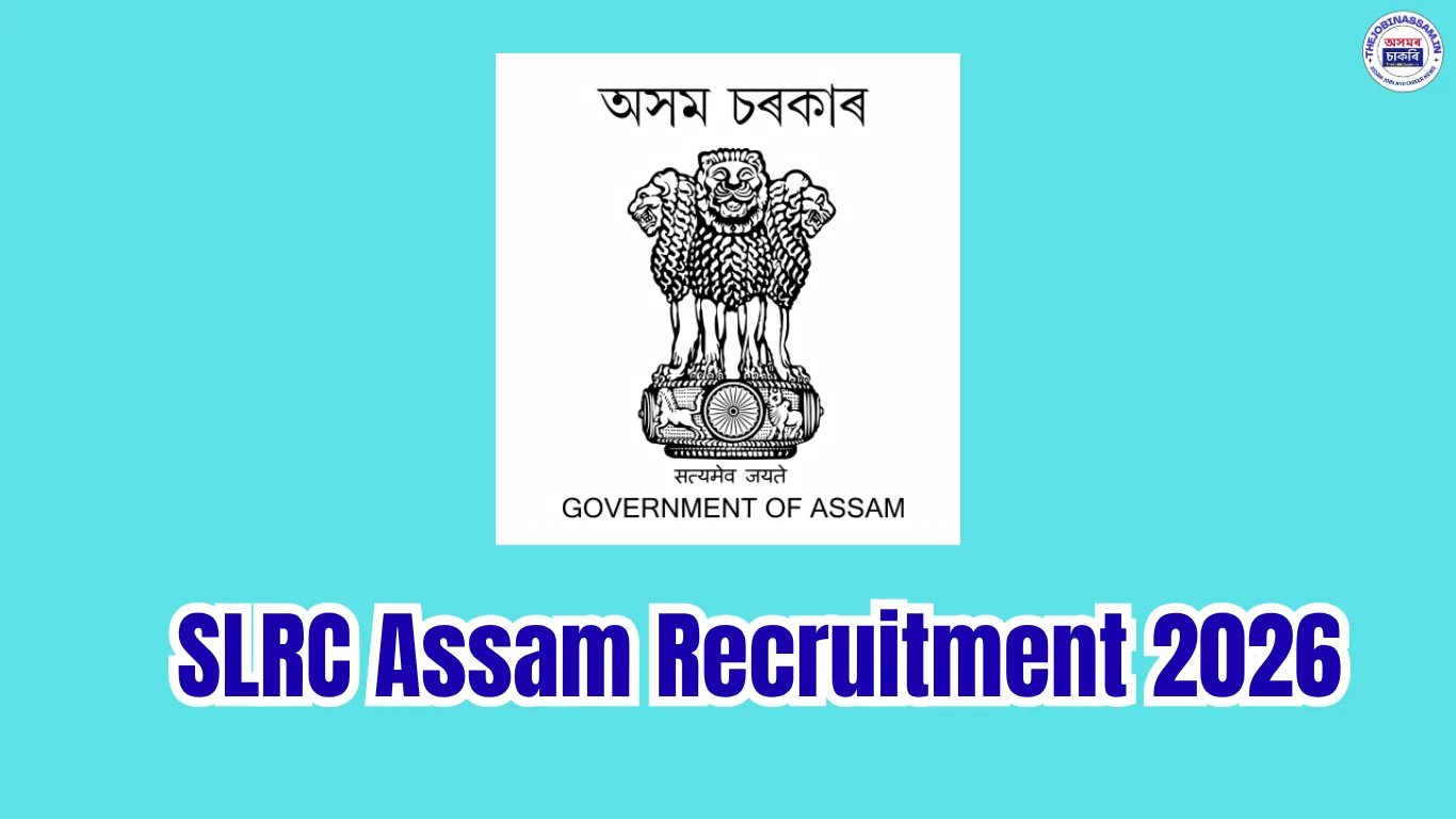 SLRC Assam Recruitment 2026 – Field Assistant (Statistics)/Enumerator, 72 Posts
