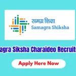 Samagra Siksha Charaideo Recruitment 2026 – 5 Posts, Apply Offline