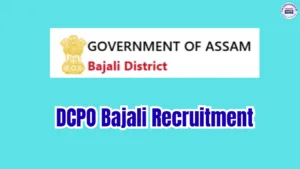 DCPO Bajali Recruitment 2026 - Support Person Vacancy