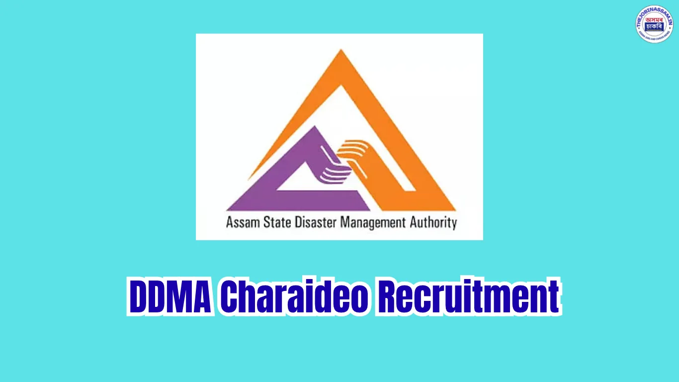 DDMA Charaideo Recruitment 2026 – 2 Information Assistant Posts, Apply Offline