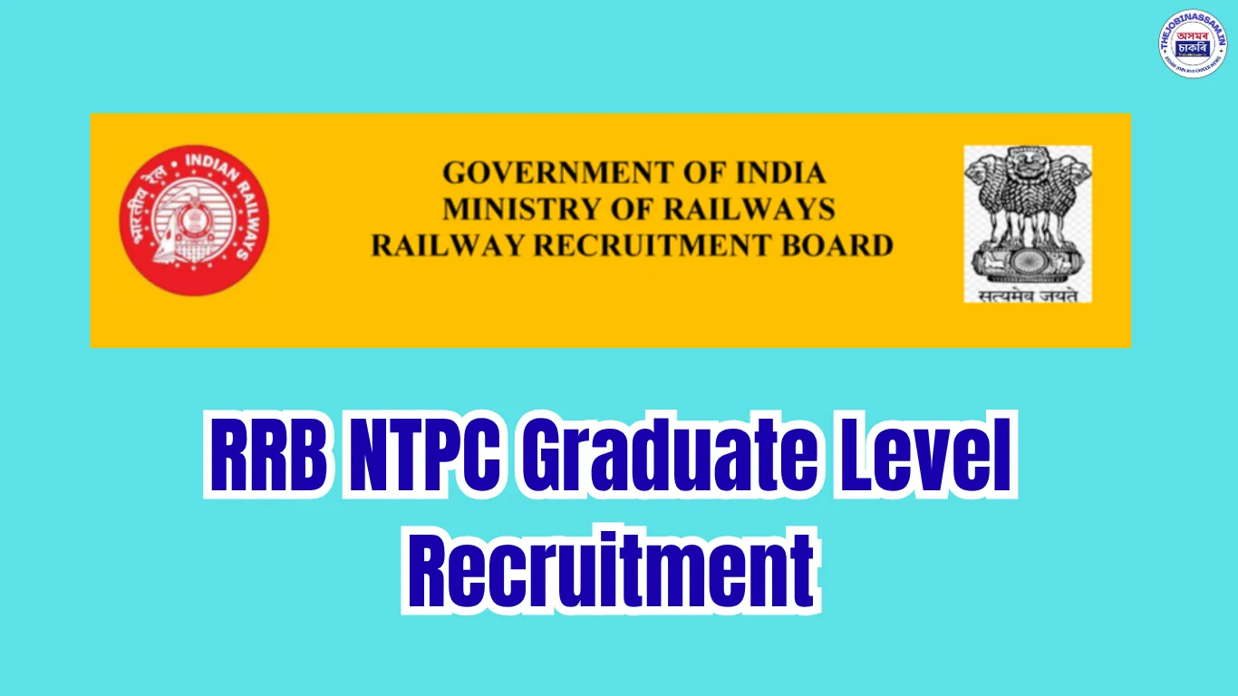 RRB NTPC Graduate Level Recruitment 2026 โ Apply Online for 3548 Vacancies